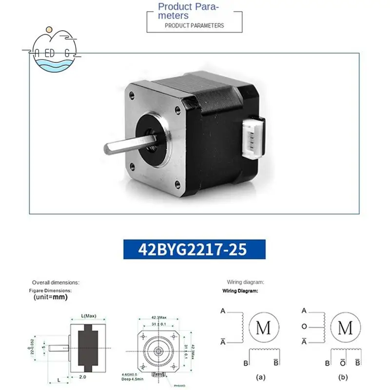 AED6-1 Piece Automated Equipment Stepper Motor 3D Printer Stepper Motor General Accessories
AED6-1 Piece Automated Equipment Stepper Motor 3D Printer Stepper Motor General Accessories