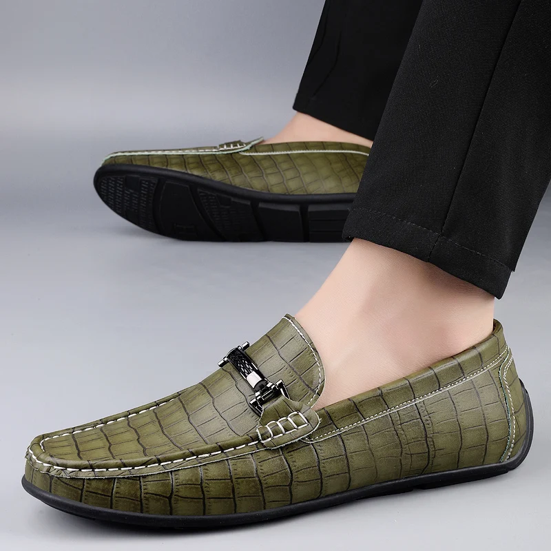 Spring New Casual Business Officially Loafers High Quality Men's Comfortable Cowhide Soft Soled Fashionable Outdoor Men's Drive
Spring New Casual Business Officially Loafers High Quality Men's Comfortable Cowhide Soft Soled Fashionable Outdoor Men's Drive