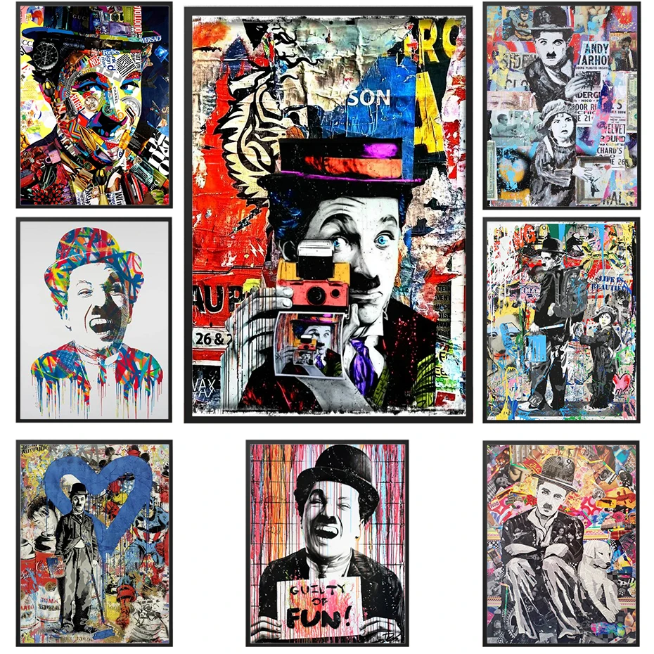 Graffiti Street Art Print Canvas Painting for Living Room,HD Pictures Corridor and Home Decor, Comedy Master,Abstract Posters
Graffiti Street Art Print Canvas Painting for Living Room,HD Pictures Corridor and Home Decor, Comedy Master,Abstract Posters