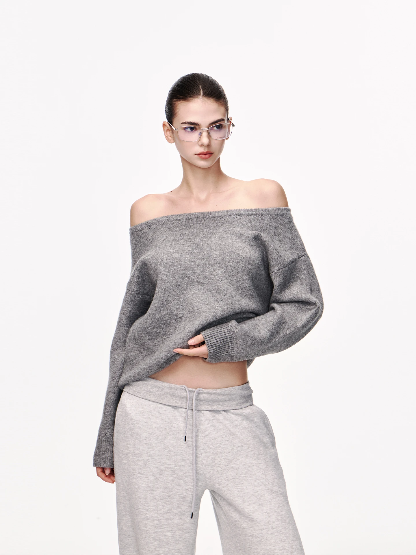 ay Knitted Sweater Women Early Spring Loose Lazy American Hot Girl One oulder Long Sve Top Warm Thermal Polyester Blend
ay Knitted Sweater Women Early Spring Loose Lazy American Hot Girl One oulder Long Sve Top Warm Thermal Polyester Blend