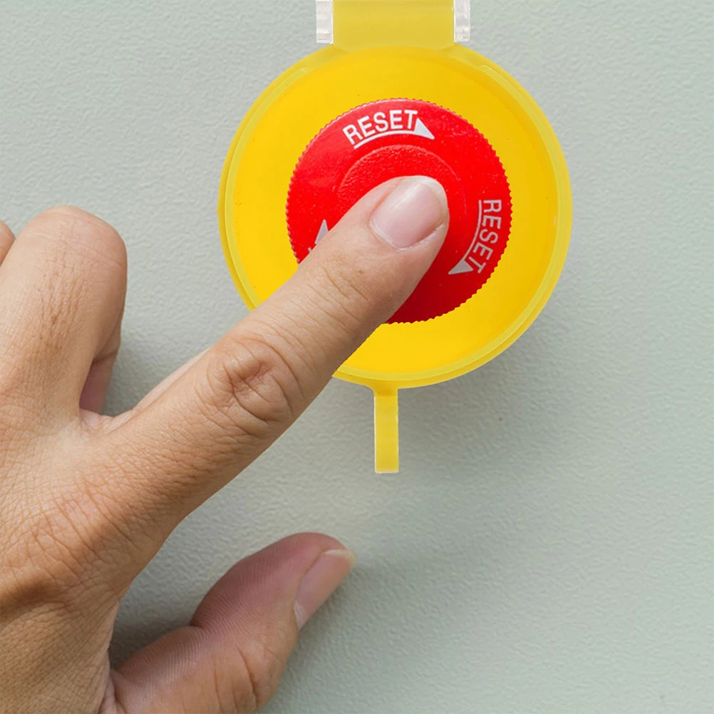 2pcs Emergency Stop Button Lock Transparent Resin Protective Covers Waterproof Pushbutton Switch Guard Industrial Safety 
2pcs Emergency Stop Button Lock Transparent Resin Protective Covers Waterproof Pushbutton Switch Guard Industrial Safety