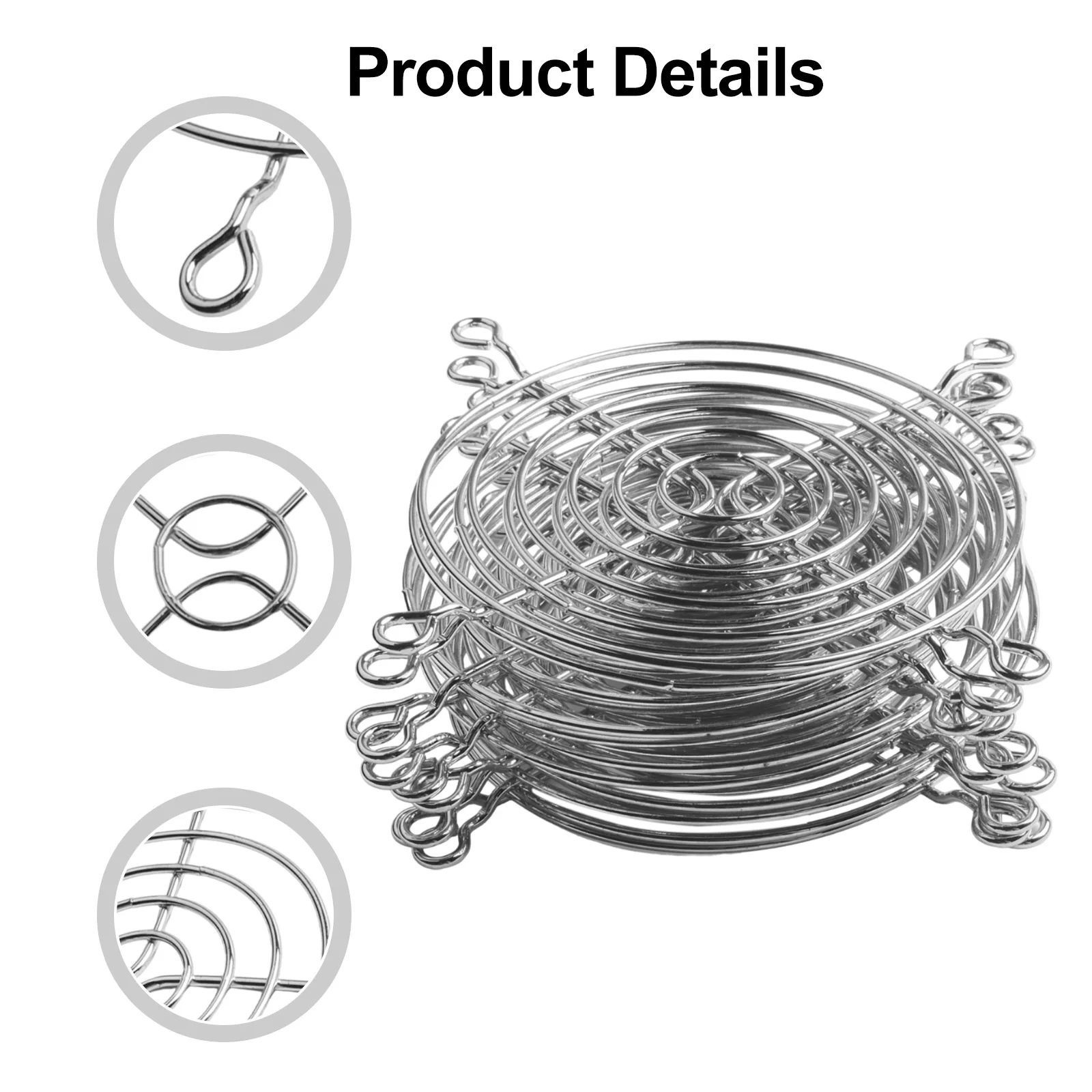 90mm Metal Cooling Fan Grille Cover Radiation Protection Filter Net Easy Installation Optimal Cooling Efficiency
90mm Metal Cooling Fan Grille Cover Radiation Protection Filter Net Easy Installation Optimal Cooling Efficiency