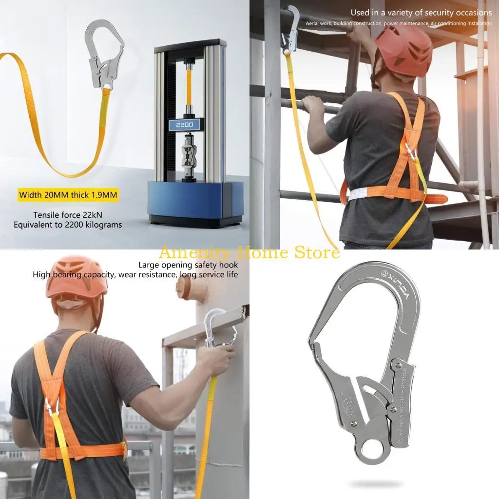 F26C Ремни безопасности для работы на большой высоте с карабином для тренировок по скалолазанию на открытом воздухе, пояс
F26C Ремни безопасности для работы на большой высоте с карабином для тренировок по скалолазанию на открытом воздухе, пояс