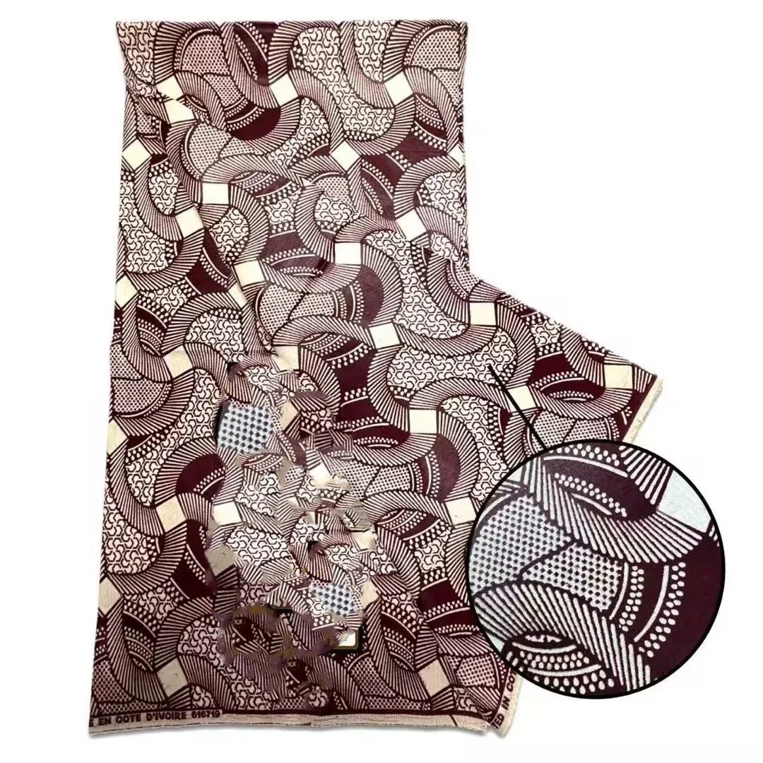 Grand 100% Cotton Print African Wax High Quality Wax Ankara Print Fabric For Sewing 6 yards Women Dress Fabric uni wax HS5
Grand 100% Cotton Print African Wax High Quality Wax Ankara Print Fabric For Sewing 6 yards Women Dress Fabric uni wax HS5