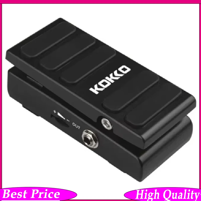 KOKKO KW-1 Wah Volume Guitar Pedal Mini Wah/Vol Guitar Wah Wah Pedal True Bypass Multi Effects Pedal Electric Guitarra Parts
KOKKO KW-1 Wah Volume Guitar Pedal Mini Wah/Vol Guitar Wah Wah Pedal True Bypass Multi Effects Pedal Electric Guitarra Parts