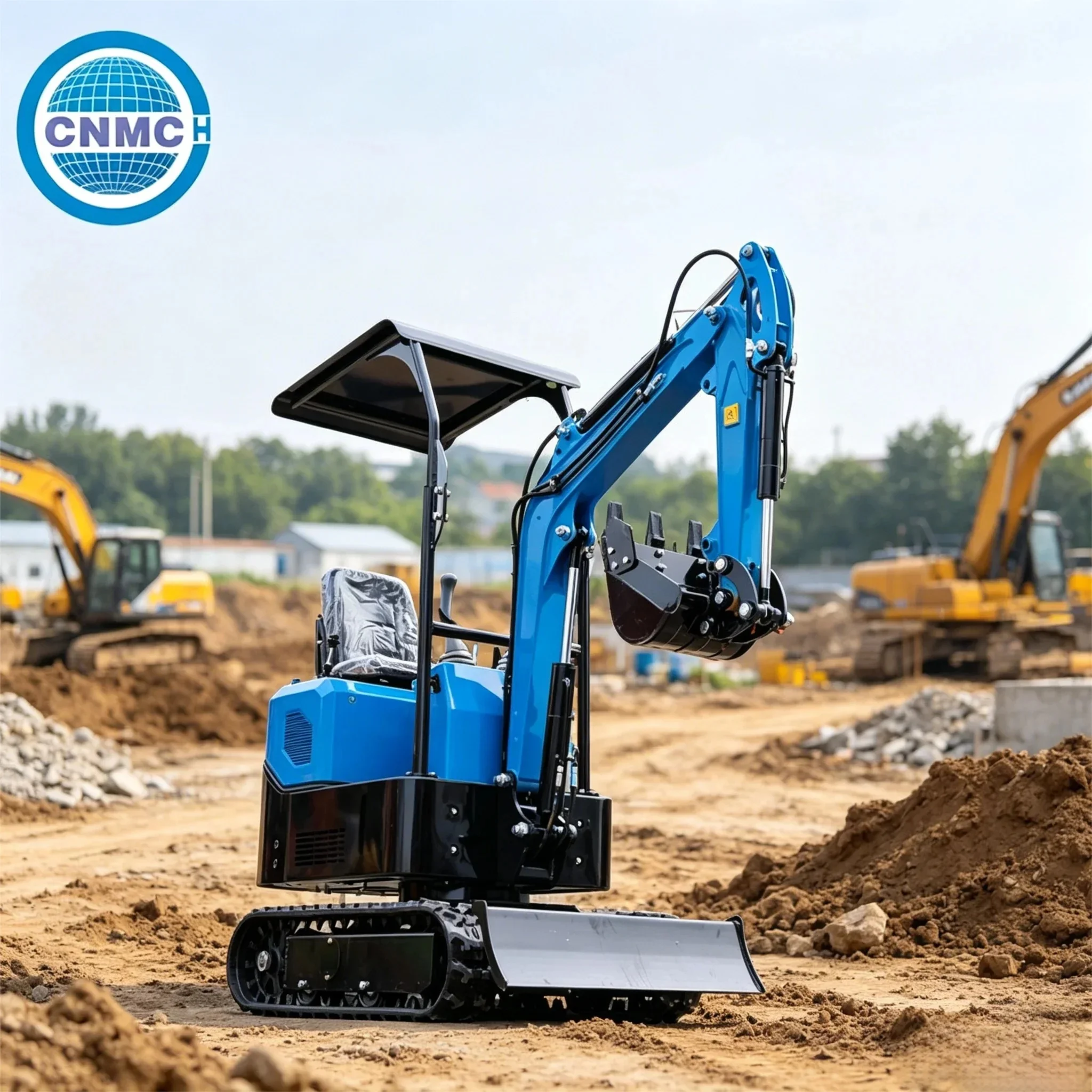 CNM-10CH Mini Excavator Digger 1Ton Small Compact Crawler Excavator Multifunctional Customizable CE EPA Certification
CNM-10CH Mini Excavator Digger 1Ton Small Compact Crawler Excavator Multifunctional Customizable CE EPA Certification