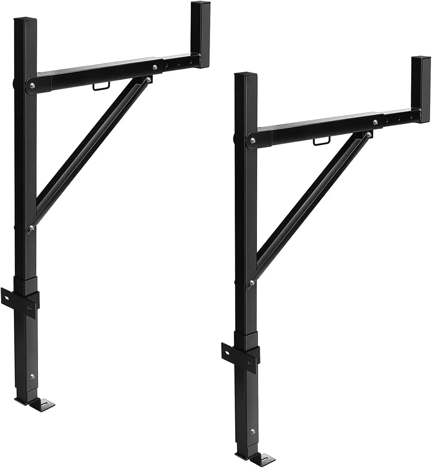 Truck Rack, 19-34inch Extendable Truck Ladder Rack, 38.6"-43.6" Adjustable Height, 250 lbs Capacity Steel Ladder Rack for Truck
Truck Rack, 19-34inch Extendable Truck Ladder Rack, 38.6"-43.6" Adjustable Height, 250 lbs Capacity Steel Ladder Rack for Truck