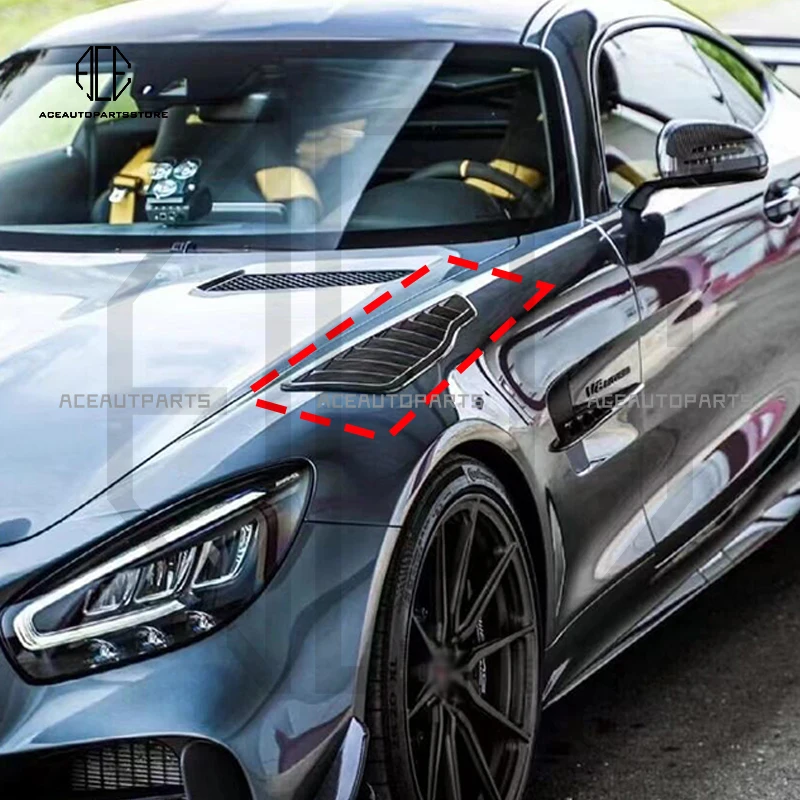 Dry Carbon Fiber Side Air Vent Cover Fender Replace For Benz AMG GT GTC GTS PRO Sytle
Dry Carbon Fiber Side Air Vent Cover Fender Replace For Benz AMG GT GTC GTS PRO Sytle