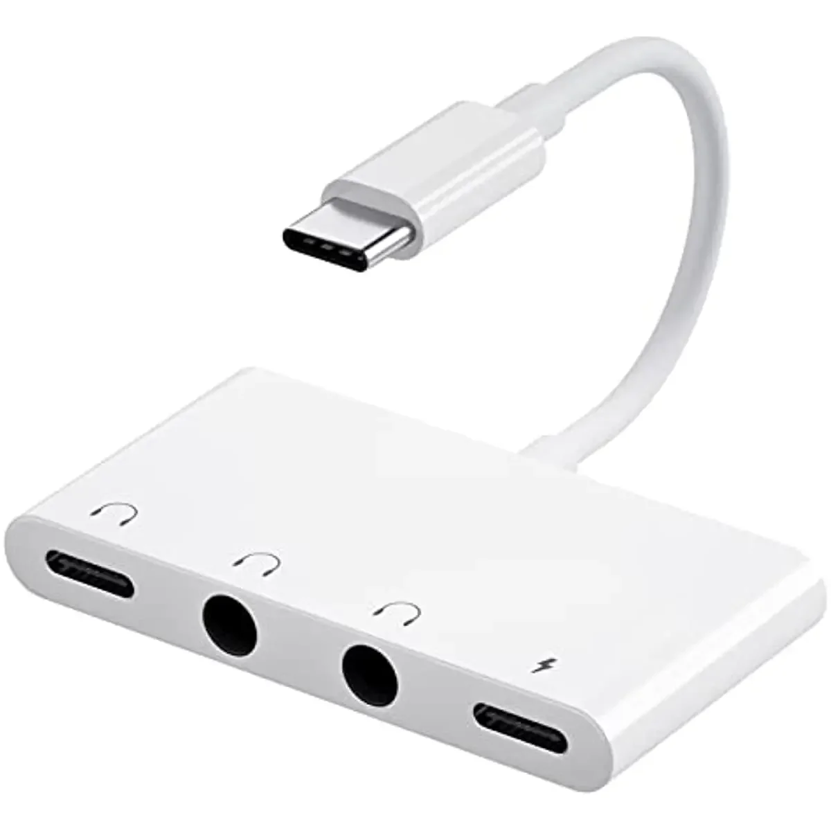 USB to 3.5mm Headphone Audio Splitter,for iPad Pro Samsung Galaxy Headphones Jack Splitter, TypeC to Dual Headphone Adapter
USB to 3.5mm Headphone Audio Splitter,for iPad Pro Samsung Galaxy Headphones Jack Splitter, TypeC to Dual Headphone Adapter