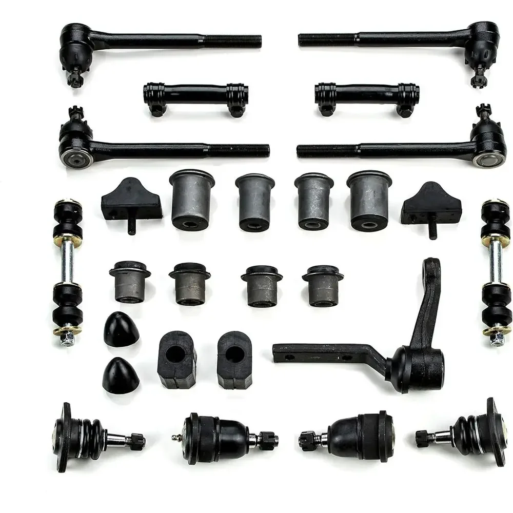 Suspension Master Rebuild Kit for 1971-1972 Chevelle, Malibu, Monte Carlo, 27-Piece, Idler Arm Included
Suspension Master Rebuild Kit for 1971-1972 Chevelle, Malibu, Monte Carlo, 27-Piece, Idler Arm Included