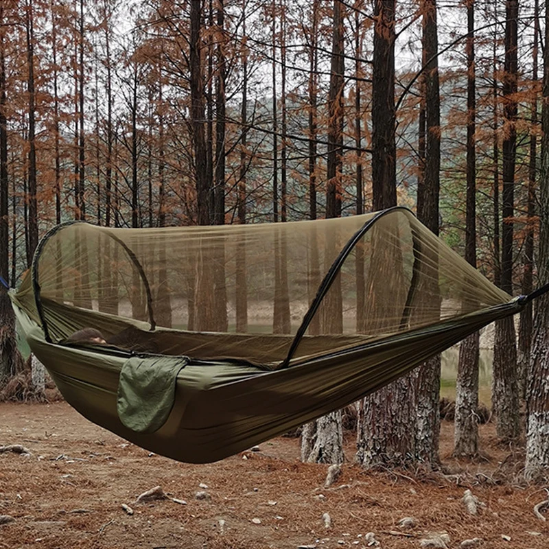 Automatic Quick-opening Mosquito Net Hammock Outdoor Camping Pole Hammock swing Anti-rollover Nylon Rocking Chair 260x140cm
Automatic Quick-opening Mosquito Net Hammock Outdoor Camping Pole Hammock swing Anti-rollover Nylon Rocking Chair 260x140cm