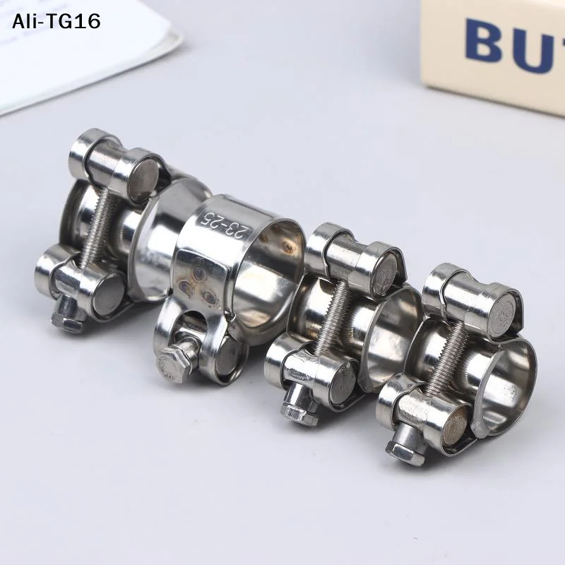 【YA】2PCS Stainless Steel Strengthens European Style Hose Clamp Exhaust Circular Air Water Pipe Clip Sealing Welding Repair Tool
【YA】2PCS Stainless Steel Strengthens European Style Hose Clamp Exhaust Circular Air Water Pipe Clip Sealing Welding Repair Tool
