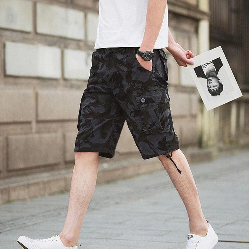 Men's Camouflage Workwear Shorts Relaxed Fit with Multiple Pockets for Summer Casual Fashion in Mid-length and Short Sizes
Men's Camouflage Workwear Shorts Relaxed Fit with Multiple Pockets for Summer Casual Fashion in Mid-length and Short Sizes