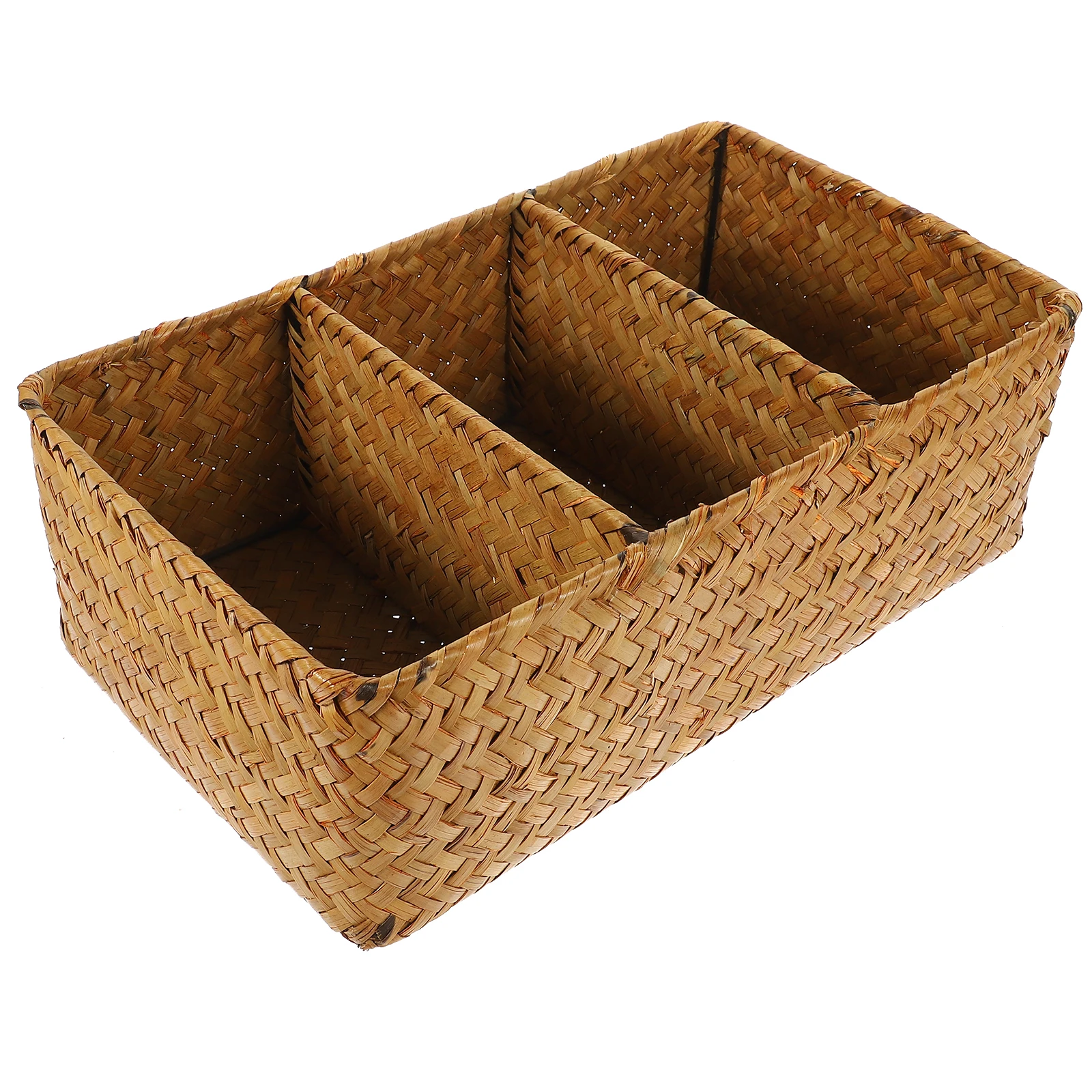 Woven Storage Yellow Desktop Organizer 3 Compartments Home Woven Organizer Office Basket Storage Solution
Woven Storage Yellow Desktop Organizer 3 Compartments Home Woven Organizer Office Basket Storage Solution