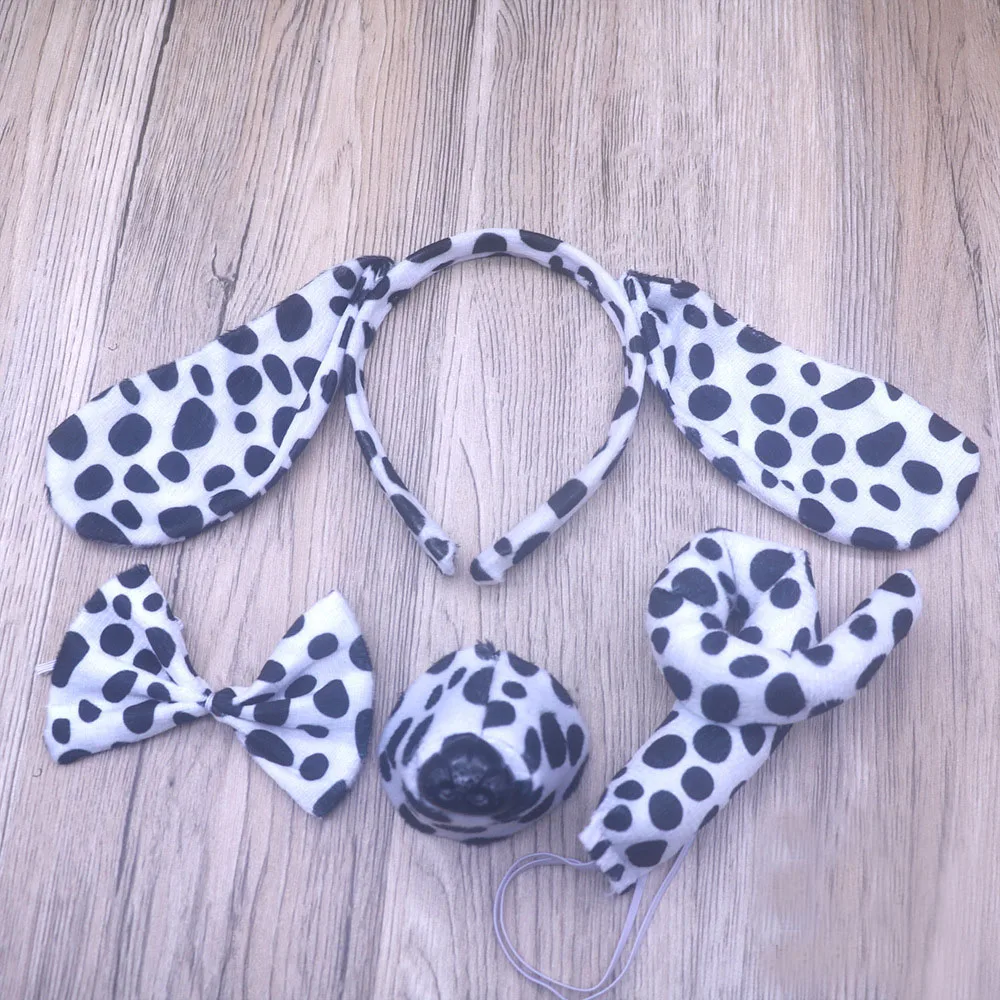 Adult Kids Dog Ears Nose Tail Bow Tie Headband Animal Set Birthday Party Holiday Headwear Halloween Costume Cosplay
Adult Kids Dog Ears Nose Tail Bow Tie Headband Animal Set Birthday Party Holiday Headwear Halloween Costume Cosplay