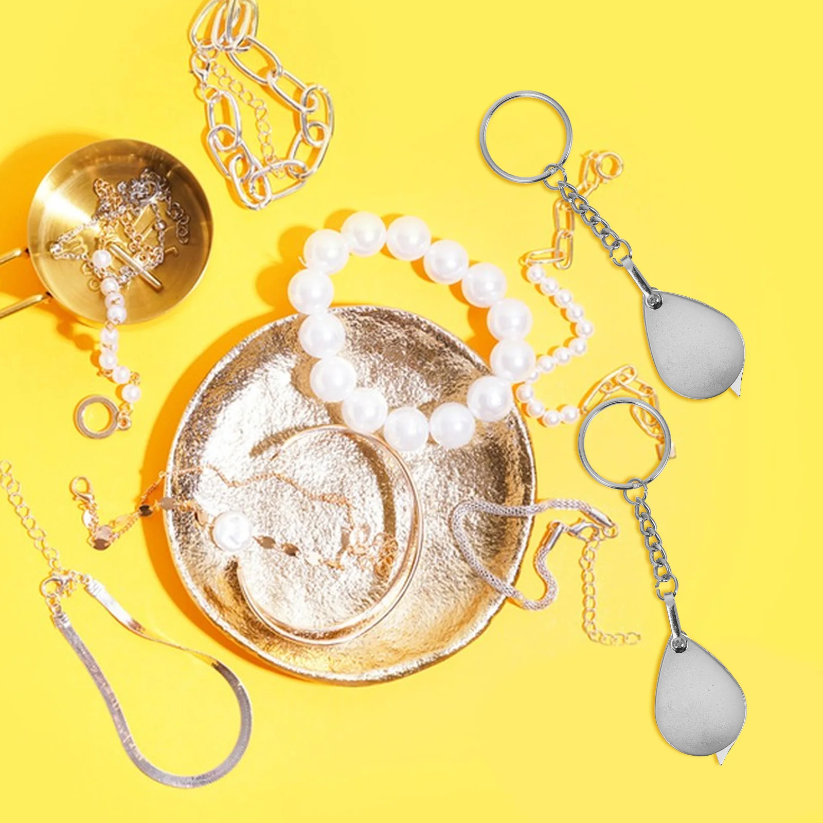 2Pcs Pocket Magnifying Glass Lightweight Design with Strong Magnification for Reading Documents Maps Jewelry Craft Inspection
2Pcs Pocket Magnifying Glass Lightweight Design with Strong Magnification for Reading Documents Maps Jewelry Craft Inspection