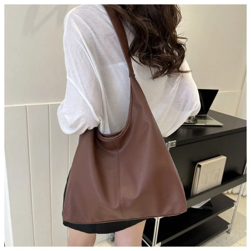 Women Casual Soft Leather Crossbody Bags Vintage Underarm Shoulder Bag Commuting Tote Bags Large Capacity Handbag
Women Casual Soft Leather Crossbody Bags Vintage Underarm Shoulder Bag Commuting Tote Bags Large Capacity Handbag