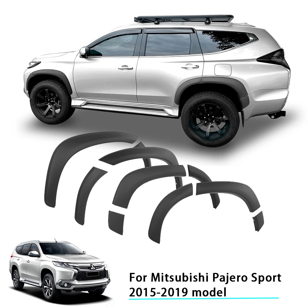OEM Style Fender Flares Wheel Arch Kits For Mitsubishi Pajero Sport 2015 2016 2017 2018 2019 year Matte Black Mudguards 4PCS/SET
OEM Style Fender Flares Wheel Arch Kits For Mitsubishi Pajero Sport 2015 2016 2017 2018 2019 year Matte Black Mudguards 4PCS/SET