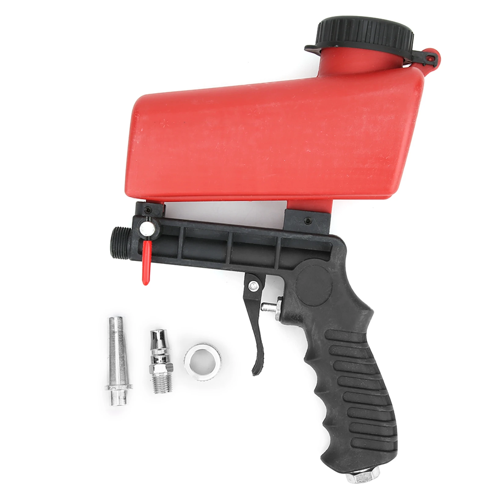 Pneumatic Sandblasting Gun Sand Pneumatic Sandblasting Gun Small Handheld Sand Machine Blasting Tool 90PSI
Pneumatic Sandblasting Gun Sand Pneumatic Sandblasting Gun Small Handheld Sand Machine Blasting Tool 90PSI
