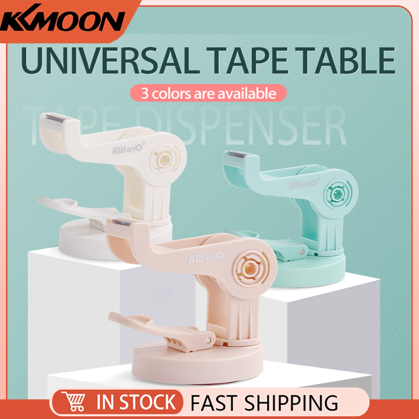 Desktop Tape Dispenser 20mm Width Tape Suction Cup Type Bottom Rotation Structure Tape Cutter Packing Sealing Boxes
Desktop Tape Dispenser 20mm Width Tape Suction Cup Type Bottom Rotation Structure Tape Cutter Packing Sealing Boxes