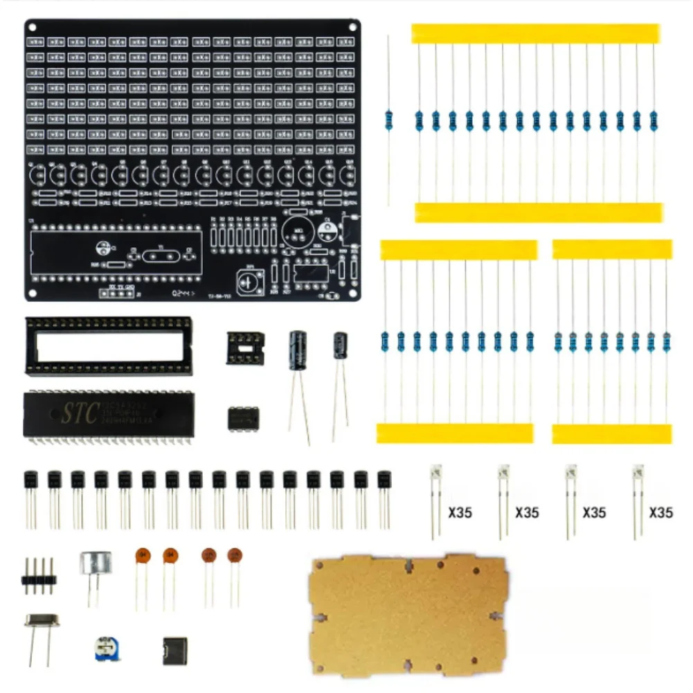 Набор для сборки световой панели «Спектр» с четырьмя цветами, управлением голосом и матричным экраном, готовые компоненты для самостоятельной сборки
Набор для сборки световой панели «Спектр» с четырьмя цветами, управлением голосом и матричным экраном, готовые компоненты для самостоятельной сборки