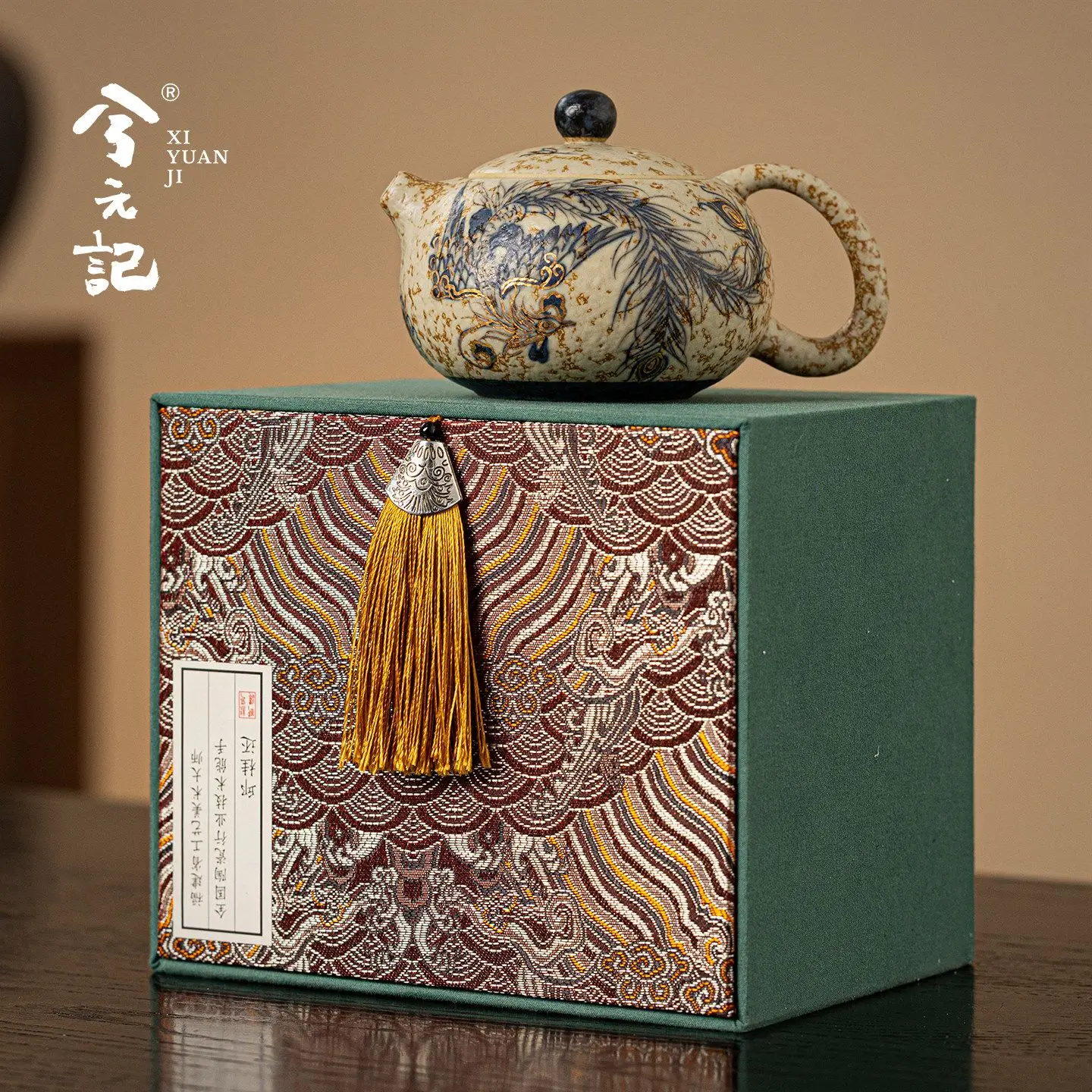 Xiyuanji Blue And White Firestone Household Ceramic Tea For Person 2026 New Model Xishi Teapot Single Pot
Xiyuanji Blue And White Firestone Household Ceramic Tea For Person 2026 New Model Xishi Teapot Single Pot