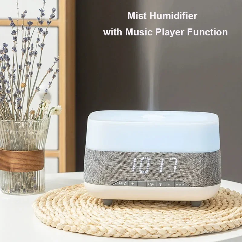 Многофункциональный Bluetooth-динамик, будильник, 300 мл, ночник для ароматерапии, универсальная машина, мини-портативный настольный звуковой ящик
Многофункциональный Bluetooth-динамик, будильник, 300 мл, ночник для ароматерапии, универсальная машина, мини-портативный настольный звуковой ящик