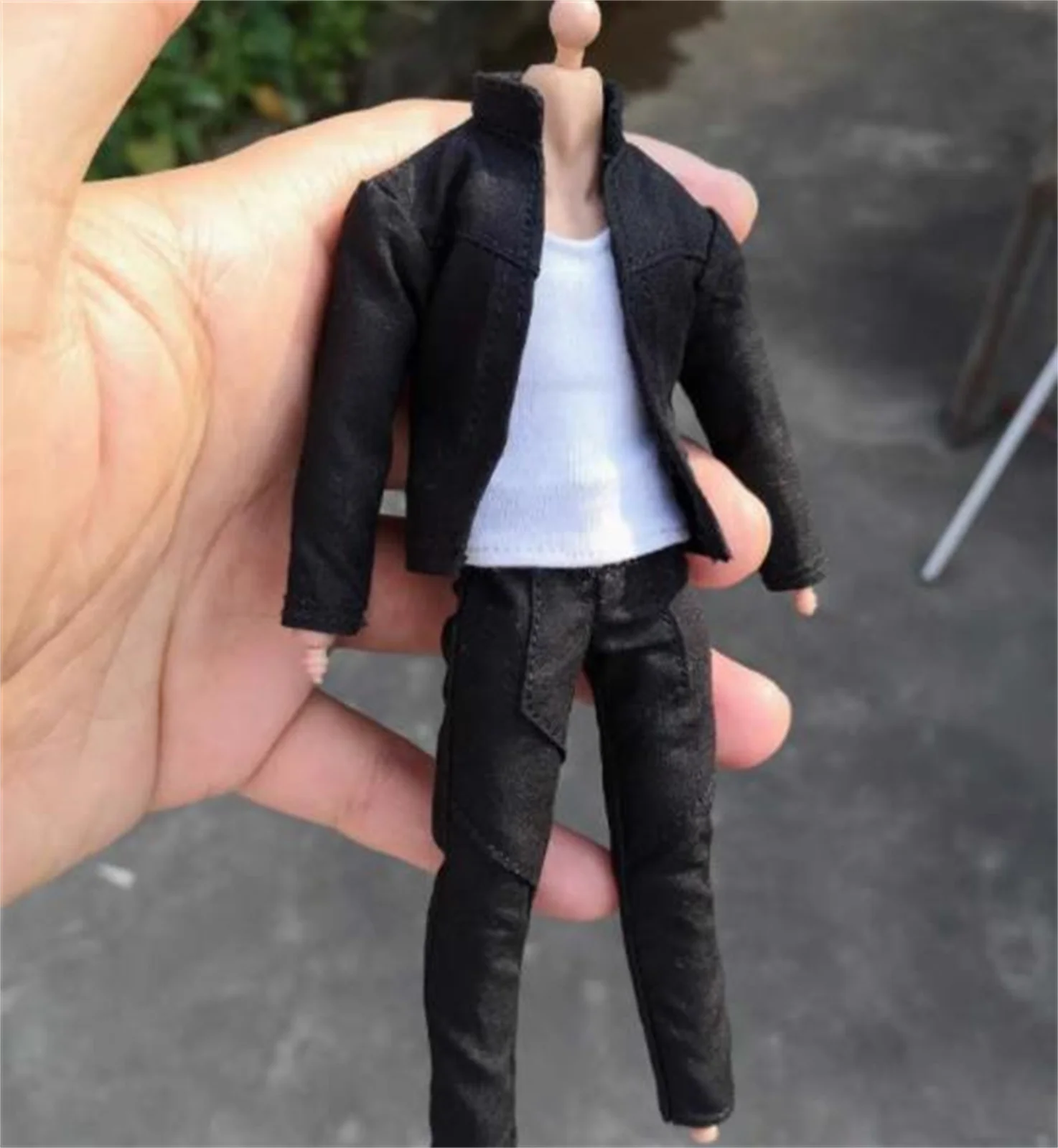 1/12 Scale Leather Jacket Long sleeved Male CLothes Coat F12"figure toys for 6" Anime Narrow shoulder Body Action Figure
1/12 Scale Leather Jacket Long sleeved Male CLothes Coat F12"figure toys for 6" Anime Narrow shoulder Body Action Figure