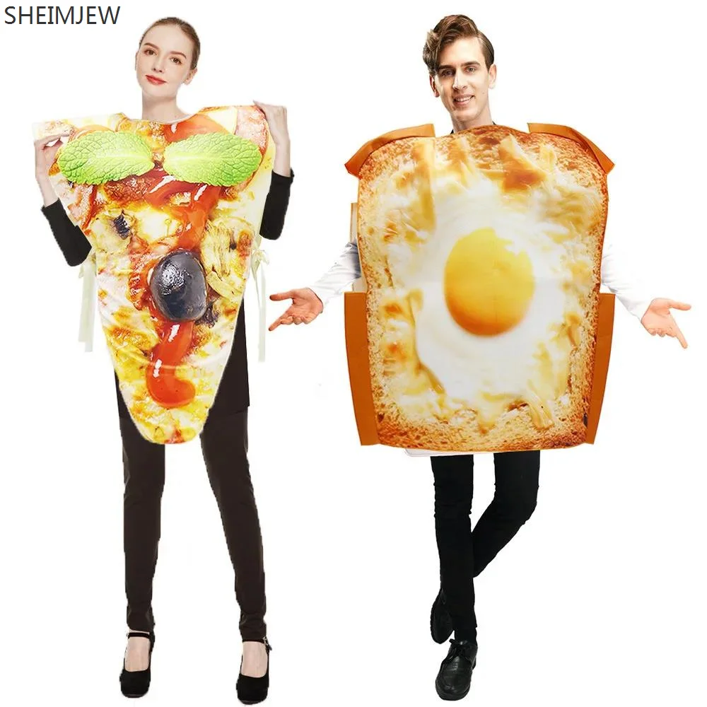 New Unisex Funny Pizza Toast Cosplay Costume Halloween Carnival Party Stage Performance Costumes Doll Funny Dress Up Rave Outfit
New Unisex Funny Pizza Toast Cosplay Costume Halloween Carnival Party Stage Performance Costumes Doll Funny Dress Up Rave Outfit