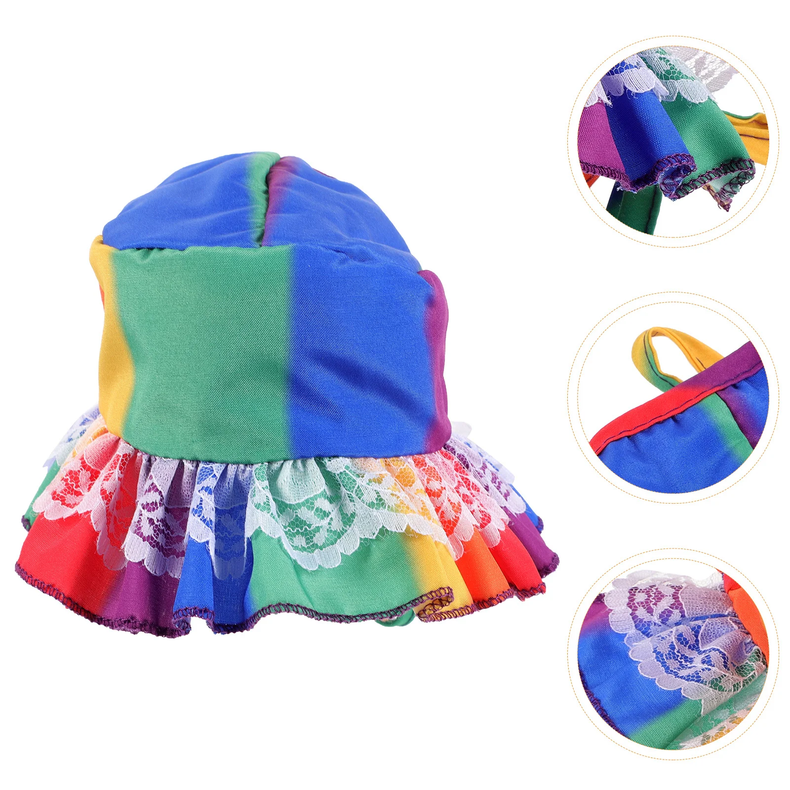 Pet Bucket Hat for Dogs Cats Rabbits Rainbow Pattern Adjustable Dog Cat Sun Hat for Pride Month Birthday Party Outdoor Festival
Pet Bucket Hat for Dogs Cats Rabbits Rainbow Pattern Adjustable Dog Cat Sun Hat for Pride Month Birthday Party Outdoor Festival