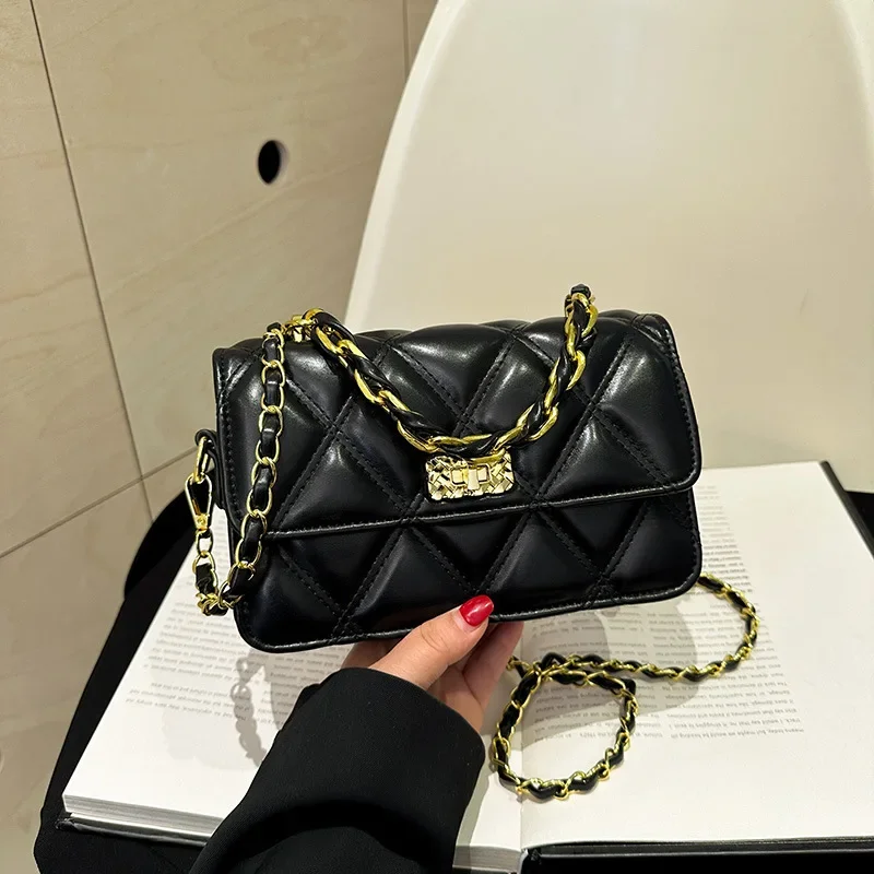 Diamond Quilted Chain Bag 2025 SeoulInspired Top Handle Tote with Gold Hardware Convertible Office Chic Shoulder Purse for Women
Diamond Quilted Chain Bag 2025 SeoulInspired Top Handle Tote with Gold Hardware Convertible Office Chic Shoulder Purse for Women