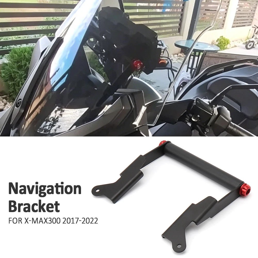 Motorcycle GPS Navigation Plate Bracket Mobile Phone Holder Stand Support For YAMAHA XMAX300 XMAX X-MAX 300 X-MAX300 2017-2022
Motorcycle GPS Navigation Plate Bracket Mobile Phone Holder Stand Support For YAMAHA XMAX300 XMAX X-MAX 300 X-MAX300 2017-2022