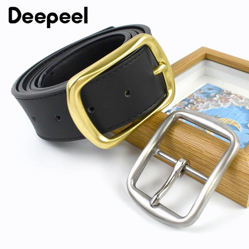 1Pc 40mm Stainless Steel Pin Buckle for Jeans Waistband Mens Belt Western Style Leather Strap Fastener DIY Hardware Craft Parts
1Pc 40mm Stainless Steel Pin Buckle for Jeans Waistband Mens Belt Western Style Leather Strap Fastener DIY Hardware Craft Parts