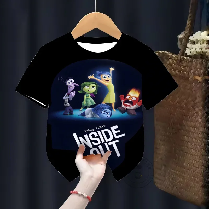 Disney Inside Out Cartoon 3D Print T-Shirt Summer Trendy Short Sleeve Top For Boys Girls Kids Cute Casual Comfortable Wear
Disney Inside Out Cartoon 3D Print T-Shirt Summer Trendy Short Sleeve Top For Boys Girls Kids Cute Casual Comfortable Wear