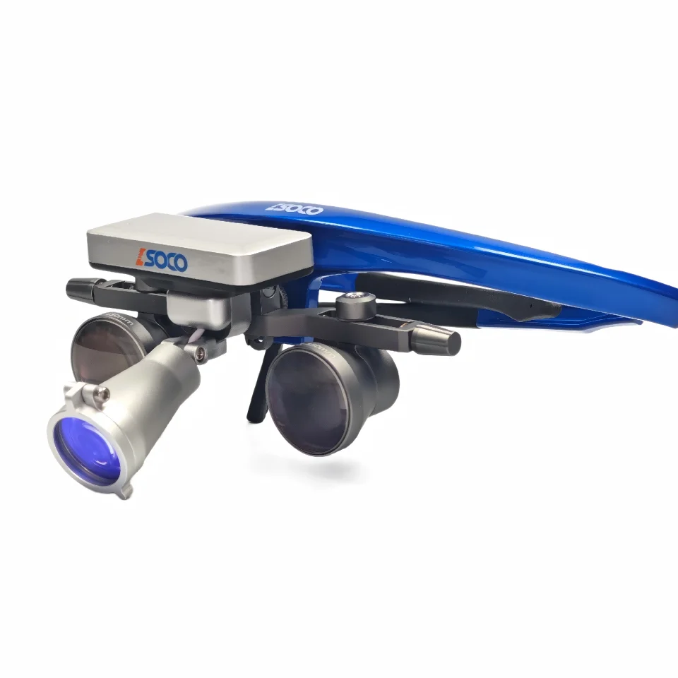 Dentist Surgical Loupes 3.5X 2.5X Adjustable Magnifying Glasses with Wireless Headlamp Interpupillary Distance Magnifier Tool
Dentist Surgical Loupes 3.5X 2.5X Adjustable Magnifying Glasses with Wireless Headlamp Interpupillary Distance Magnifier Tool