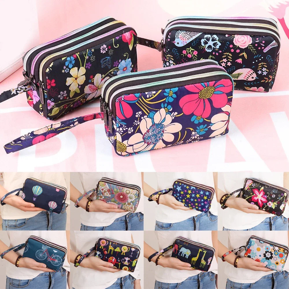 Fashion Women Floral Printed Long Wallet Small Luxury Nylon Purse Ladies Card Money Bag Female Clutch Purse Money Clip Wallet
Fashion Women Floral Printed Long Wallet Small Luxury Nylon Purse Ladies Card Money Bag Female Clutch Purse Money Clip Wallet