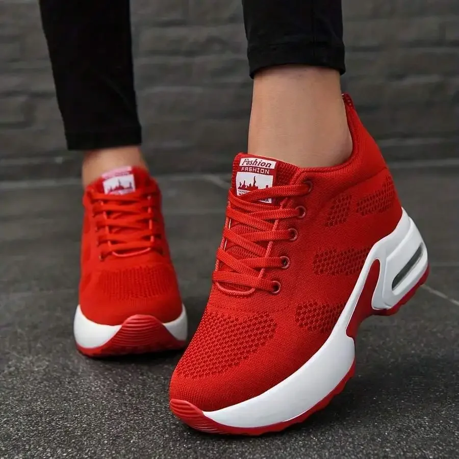 Womens Air Cushion Breathable Height Increasing Sneakers Casual Walking Trainers
Womens Air Cushion Breathable Height Increasing Sneakers Casual Walking Trainers