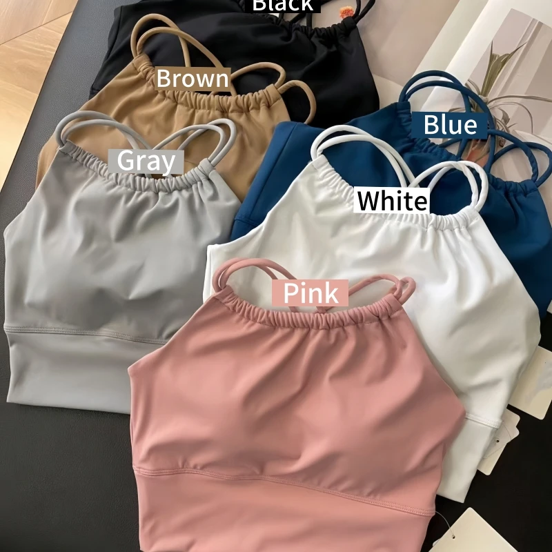 Женский спортивный бюстгальтер с крестом на спине, бюстгальтер для йоги, противоударный топ для фитнеса, укороченный топ для спортзала, спортивный бюстгальтер с эффектом пуш-ап, топ для тренировок в тренажерном зале, женский
Женский спортивный бюстгальтер с крестом на спине, бюстгальтер для йоги, противоударный топ для фитнеса, укороченный топ для спортзала, спортивный бюстгальтер с эффектом пуш-ап, топ для тренировок в тренажерном зале, женский