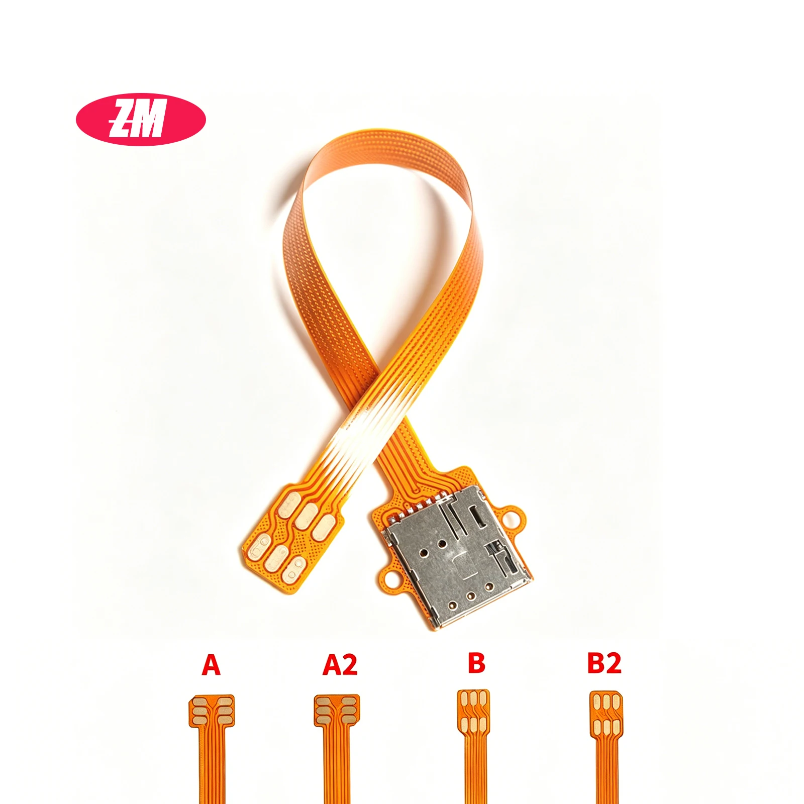 Nano 4FF Sim card Converter FPC Extension Cable to Nano 4FF Micro 3FF Standard 2FF Sim Usim Card Adapter Conversion Line
Nano 4FF Sim card Converter FPC Extension Cable to Nano 4FF Micro 3FF Standard 2FF Sim Usim Card Adapter Conversion Line