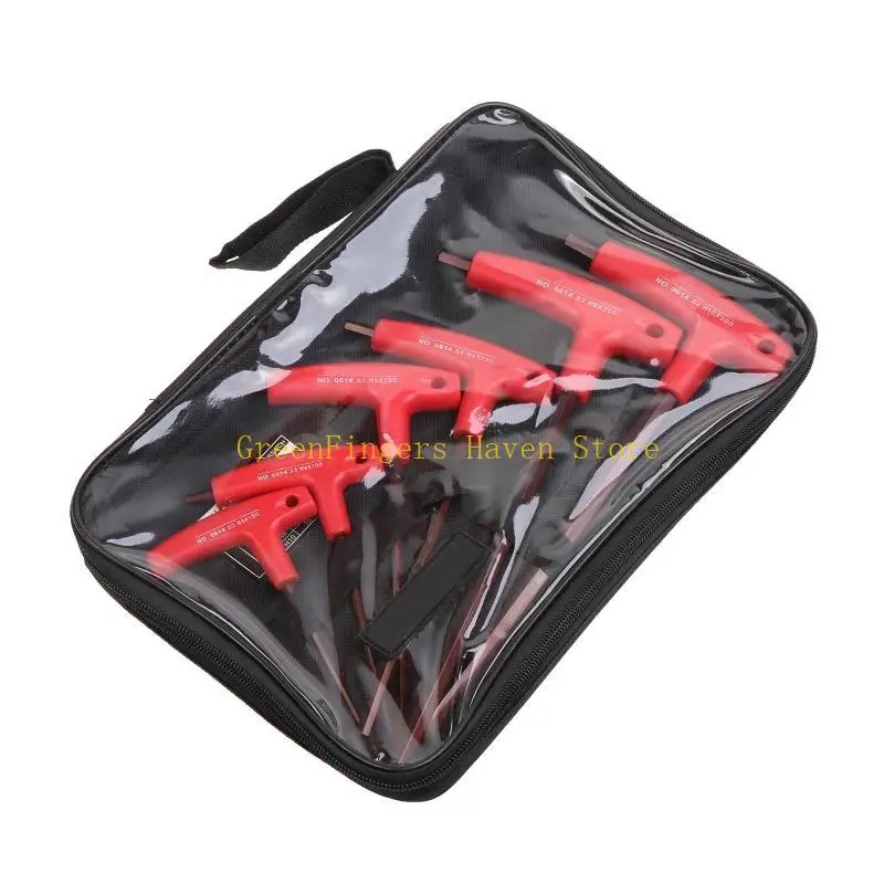 F68d 6 штук/набор прочного шестигранника для набора клавиш H3-H10 T-Handle Allen Harench Set с эргономической ручкой для
F68d 6 штук/набор прочного шестигранника для набора клавиш H3-H10 T-Handle Allen Harench Set с эргономической ручкой для