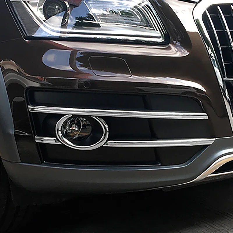Car Styling Front Fog Lamp Bumper Grill Frame Decoration Trim Foglight Sticker For Audi Q5 Plus 2017-2018 Exterior Accessories
Car Styling Front Fog Lamp Bumper Grill Frame Decoration Trim Foglight Sticker For Audi Q5 Plus 2017-2018 Exterior Accessories