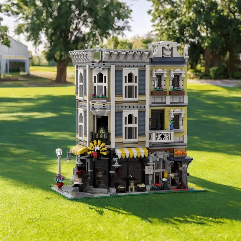 2057 шт. MOC сборка квадратный бистро строительные блоки образовательная строительная система игрушка творческий подарок для детей
2057 шт. MOC сборка квадратный бистро строительные блоки образовательная строительная система игрушка творческий подарок для детей