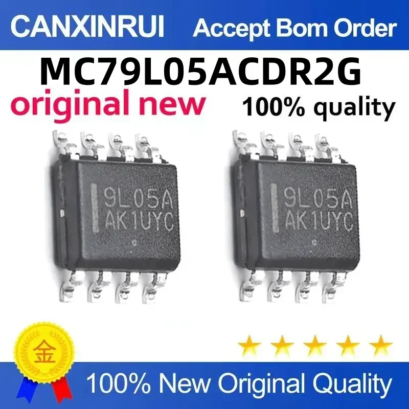 (5-100 pieces) MC79L05ACDR2G MC79L05 silk screen 9L05A linear voltage regulator chip SOIC8 brand new
(5-100 pieces) MC79L05ACDR2G MC79L05 silk screen 9L05A linear voltage regulator chip SOIC8 brand new