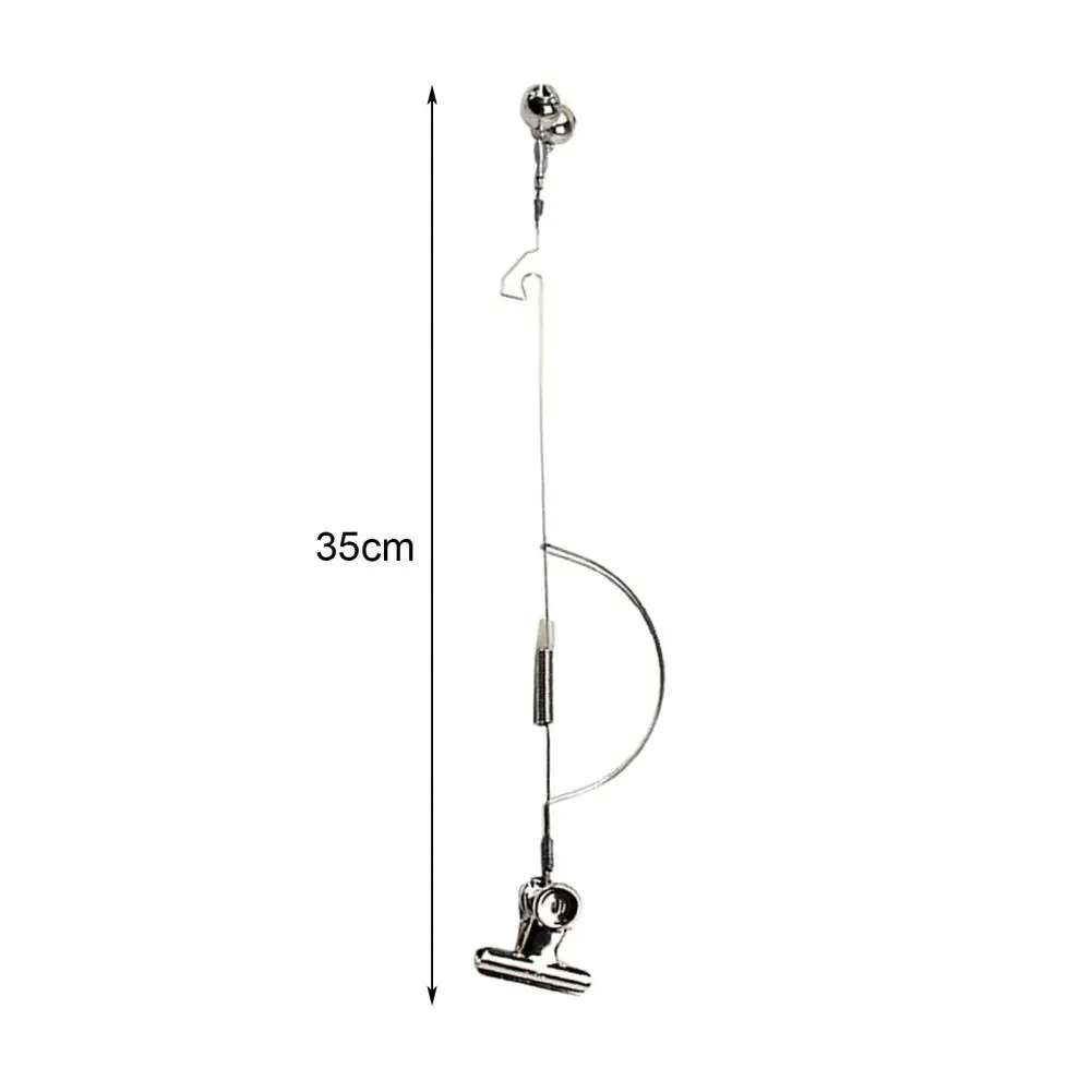 Fishing Rod Alarm Clip Stainless Steel Fishing Rod Bell Alarms for Freshwater Seawater Universal Clip Type Fish Bite Indicators
Fishing Rod Alarm Clip Stainless Steel Fishing Rod Bell Alarms for Freshwater Seawater Universal Clip Type Fish Bite Indicators