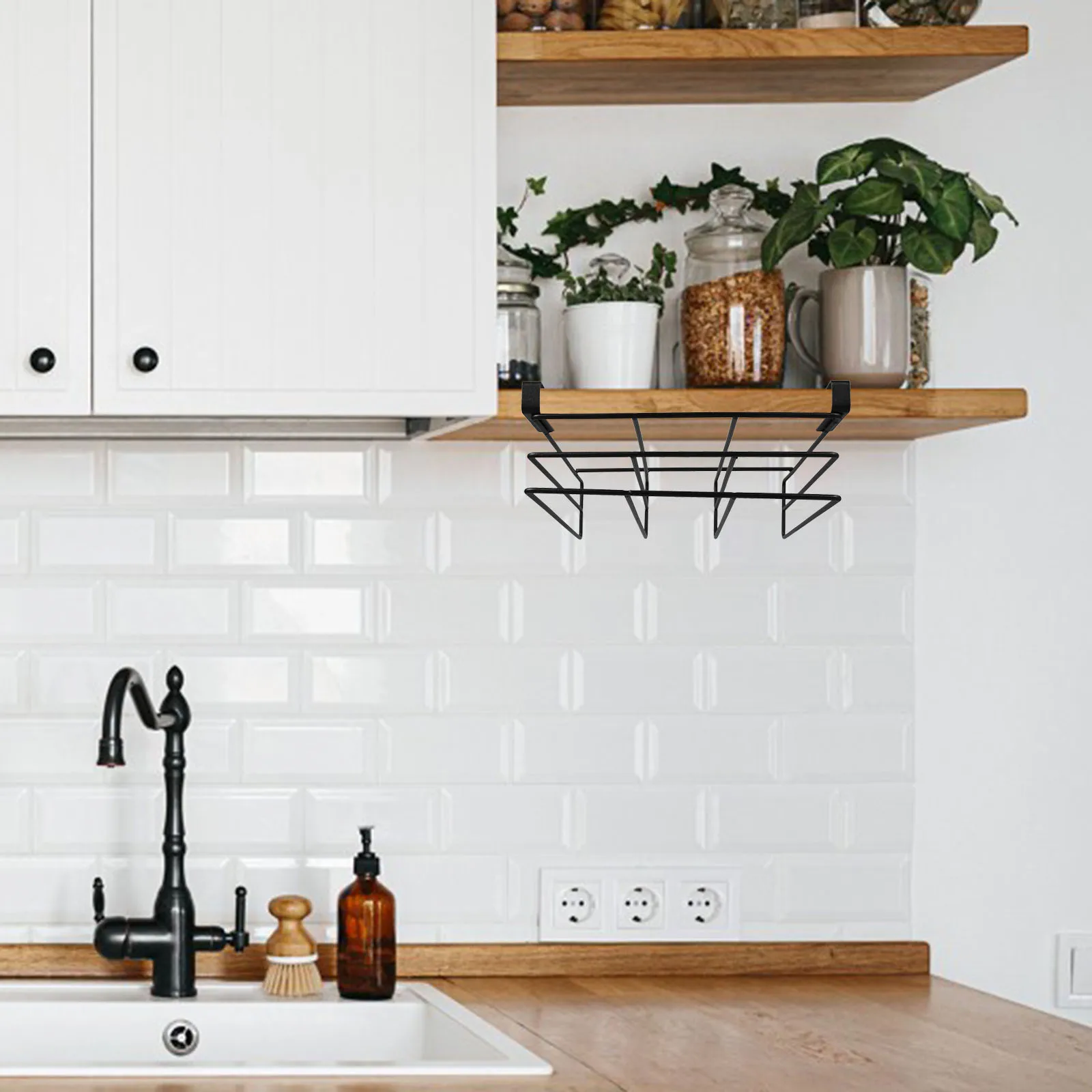 Multi-functional Under Shelf Kitchen Organizer Rack Heavy Duty Storage Cabinet Hanging Utensil Holder No for Kitchenware
Multi-functional Under Shelf Kitchen Organizer Rack Heavy Duty Storage Cabinet Hanging Utensil Holder No for Kitchenware