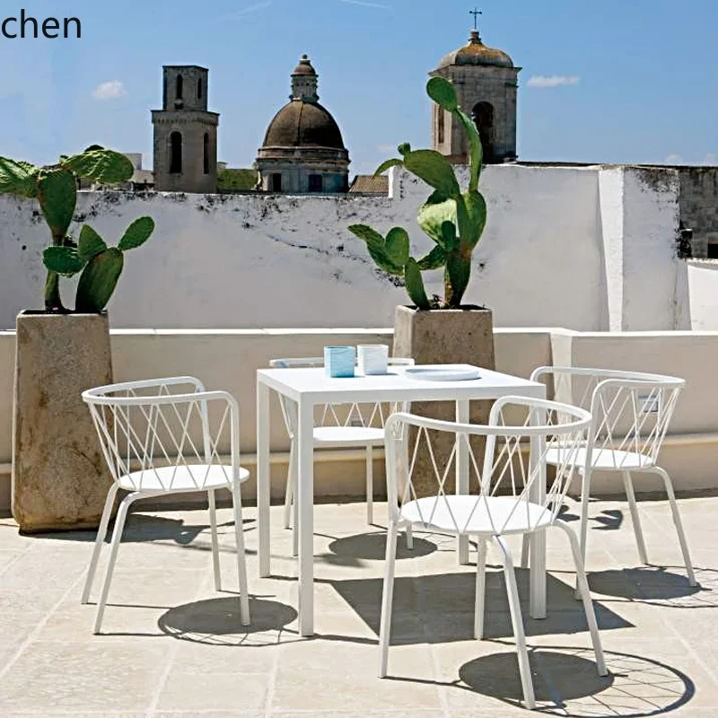YFY Outdoor Table and Chair Set for Courtyard, Waterproof and Sunproof, Simple Modern Outdoor Balcony Leisure Coffee Table Set
YFY Outdoor Table and Chair Set for Courtyard, Waterproof and Sunproof, Simple Modern Outdoor Balcony Leisure Coffee Table Set