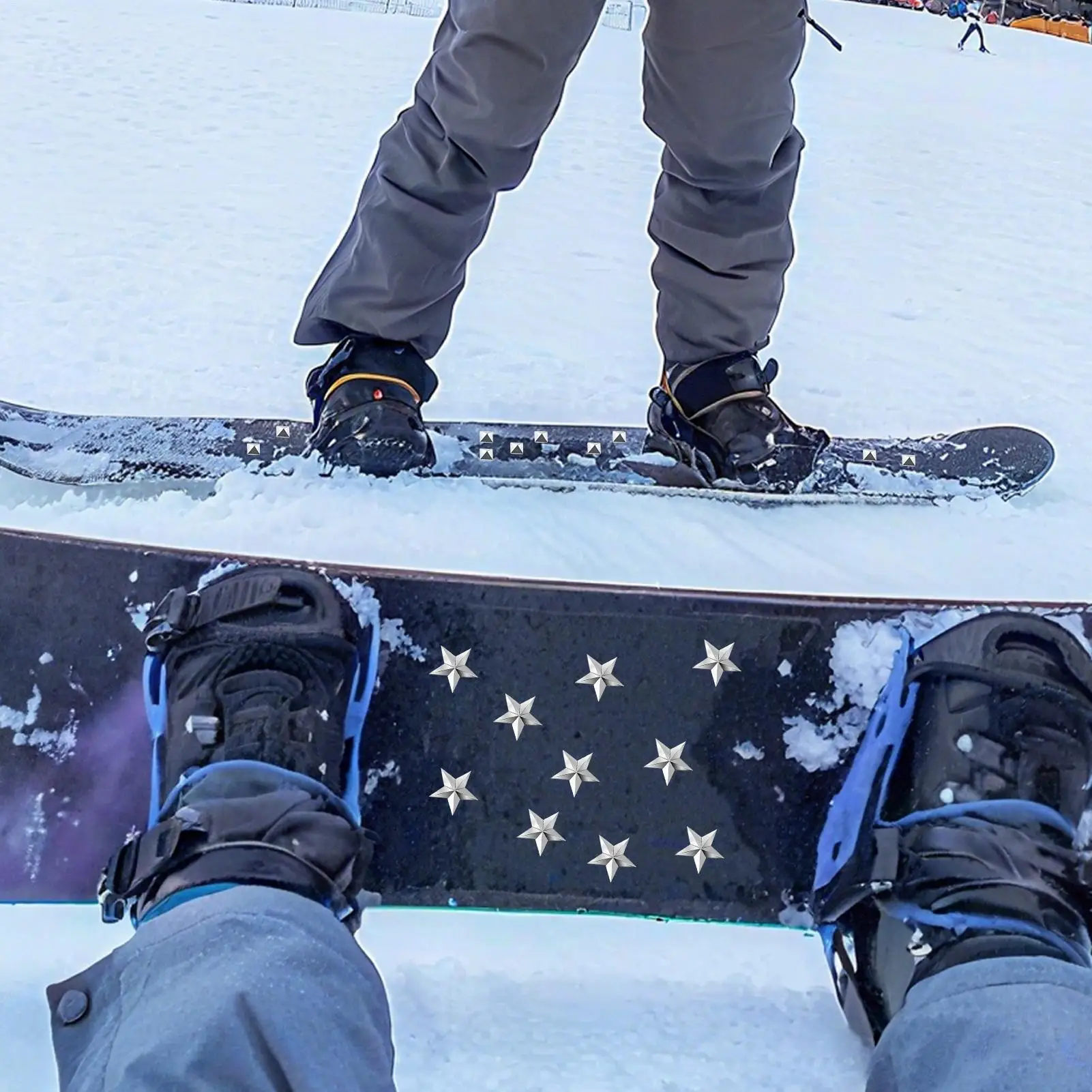 new Snowboard Stomp Pad Non-Slip Geometric Deck Grip 10pcs Traction Pads for Snowboarding, Men Women Beginners Pros
new Snowboard Stomp Pad Non-Slip Geometric Deck Grip 10pcs Traction Pads for Snowboarding, Men Women Beginners Pros