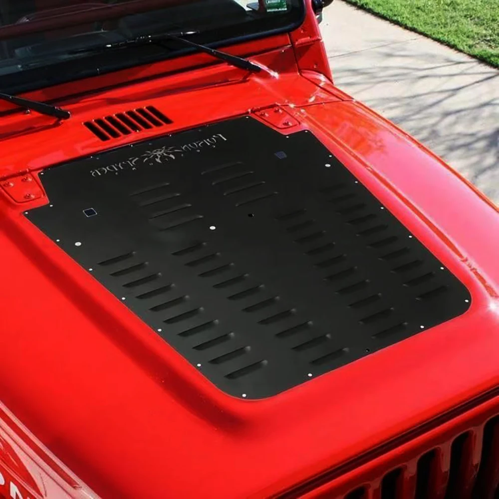 Lantsun J150 Hood Louver Aluminum Vent Flow Cooling Air Panel Intake Cover for Jeep for Wrangler JK07-17, 1PC
Lantsun J150 Hood Louver Aluminum Vent Flow Cooling Air Panel Intake Cover for Jeep for Wrangler JK07-17, 1PC