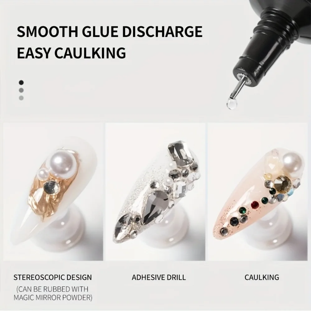 XEIJAYI Nail Rhinestone Adhesive Glue Clear Nude Extension Gel for Stick The 3D Decorations DIY Crystal Gems Art for Nail Design
XEIJAYI Nail Rhinestone Adhesive Glue Clear Nude Extension Gel for Stick The 3D Decorations DIY Crystal Gems Art for Nail Design