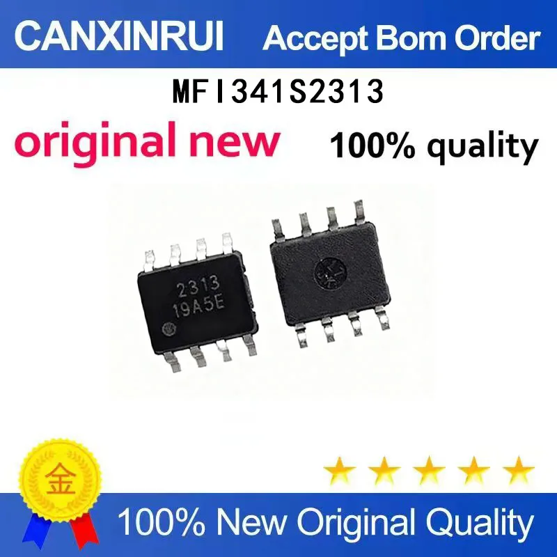 (5-100 Pieces) MFI341S2313 silk screen 2313 patch SOP8 brand new original decryption chip
(5-100 Pieces) MFI341S2313 silk screen 2313 patch SOP8 brand new original decryption chip